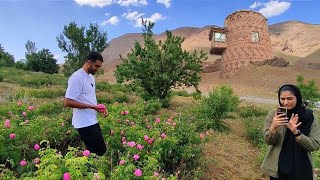 Beautiful villages of Iran  kashan  iran سفر به روستاهای دیدنی کاشان [upl. by Clerc]