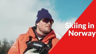 Skiing in Norway An American in Hemsedal [upl. by Epolenep]