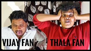 Vivegam Teaser Reaction by Ajith amp Vijay Fan [upl. by Nivled]