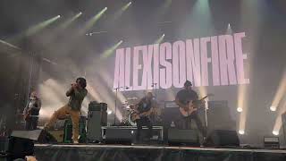 Alexisonfire  Accidents Live  Rock The Park 2023 [upl. by Aleahc]