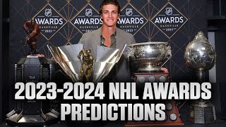 20232024 NHL Awards Predictions amp Picks  The Jesse Blake Sports Report [upl. by Nwahsar]