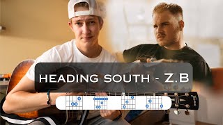 How To Play Heading South EXACTLY like Zach Bryan [upl. by Fernanda349]