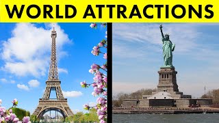 25 Best Tourist Attractions to Visit In the World  Travel Video [upl. by Airdnua]