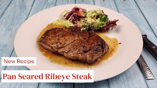 Best Way to Cook a Ribeye Steak Cast Iron Method [upl. by Russel]