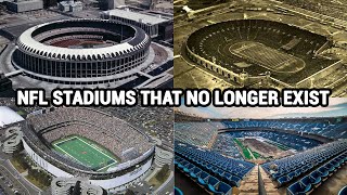 10 NFL Stadiums That No Longer Exist [upl. by Cornell141]