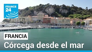 Descubriendo la belleza de la isla francesa de Córcega desde el mar • FRANCE 24 Español [upl. by Karl]