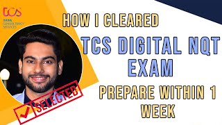 How to Crack TCS Digital through NQT Exam  How to prepare for TCS NQT  Digital NQT Cleared  2023 [upl. by Anayk]