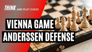 Anderssen Defense in the Vienna Game  Chess [upl. by Zul]