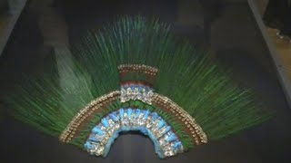 El Penacho de Moctezuma protagoniza la inauguración del Weltmuseum de Viena [upl. by Adnohs]