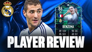 FIFA 22 DIE BESTE FLASHBACK SBC BIS JETZT BENZEME BABY FLASHBACK PLAYER REVIEW [upl. by Severin427]