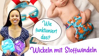 Wickeln mit Stoffwindeln  Wie funktioniert das [upl. by Darren]