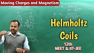 Helmholtz Coils  Magnetic effect of current  Class 12th  Physics handwritten notes cbse [upl. by Hewett252]