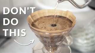 3 Pour Over Mistakes Beginners Make [upl. by Buff]