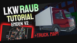 LKW RAUB V2 TUTORIAL in NOTRUF EMDEN  ROBLOX [upl. by Ailam]