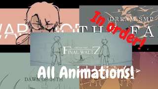 SADist Dream SMP Animations IN ORDER [upl. by Lach]