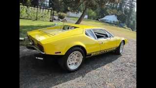 For Sale 1972 Detomaso Pantera [upl. by Nnaeirb]