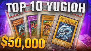 My Top 10 Rarest amp Most Expensive Yugioh Cards 2024 [upl. by Nylarej475]