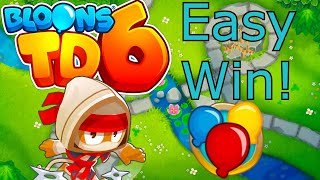 How to beat Downstream on Alternate Bloons Rounds No MK Bloons TD 6 [upl. by Atnas]