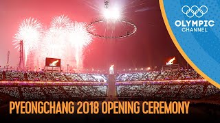 PyeongChang 2018 Opening Ceremony  PyeongChang 2018 Replays [upl. by Donnie902]