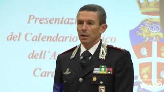 Presentato il calendario dei Carabinieri [upl. by Isoj]