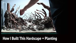 Hardscape Aquarium Setup And Aquascape Timelapse [upl. by Doble]