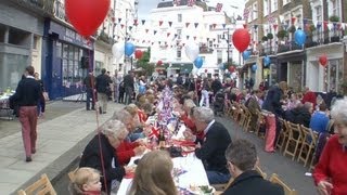 Jubilee street party celebrations [upl. by Uchida456]