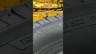 How to check UTQG code on tyres Treadwear Traction Temperature [upl. by Sugden476]