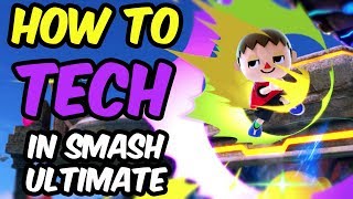 How To Tech In Smash Ultimate  Everything Different from Smash 4 [upl. by Rosemari]