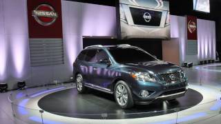 2013 Nissan Pathfinder Concept  2012 Detroit Auto Show [upl. by Nashbar224]