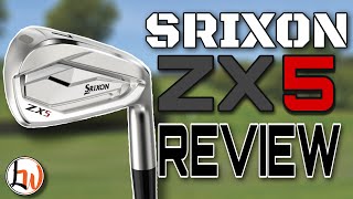 THESE IRONS ARE SO GOOD  SRIXON ZX5 IRONS REVIEW [upl. by Gneh]