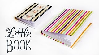 How to make a paper little book  DIY Paper Book  Paper Notebook Mini DIARY [upl. by Meng926]