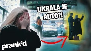 BIBI ANDY PRIVELA POLICIJA Ukrala je auto  Prankd  Epizoda 6 Sezona 1 [upl. by Oicram]