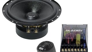 Gladen Audio ZERO 165 Распаковка Unpacking [upl. by Nona]