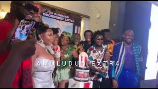 FUNKE AKINDELE LOCKS DOWN LEKKI WITH HER STAR STUDDED MOVIE PREMIERE [upl. by Bohi]