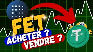 FET  Acheter ou Vendre  🚀 Analyse Crypto amp Objectifs [upl. by Docila]