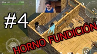 CONSTRUIMOS EL HORNO DE FUNDICIÓN Y LA HOGUERA‼️ LAST DAY ON EARTH EPISODIO 4 [upl. by Arad62]