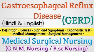 Gastroesophageal Reflux Disease In Hindi GERD  Gastroesophageal Reflux Disease Lecture [upl. by Laughlin786]