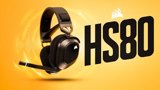 Corsair HS80 Wireless Gaming Headset Review  1 Week Later mic test included [upl. by Dnomse156]