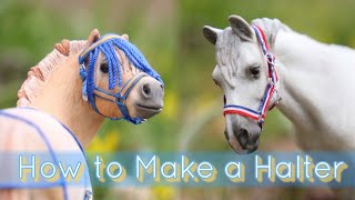 How to make a beaded paracord breast plate collar for a horse [upl. by Nylsor]