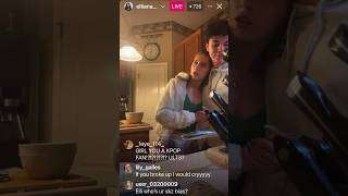 Elliana Walmsley amp Jentzen Ramirez IG Livestream  241223  Elliana TikToks [upl. by Daj]