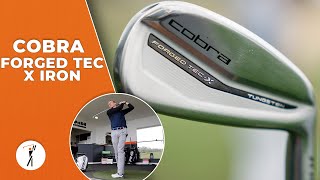 Cobra King Forged TEC X Irons Review  Snainton Golf [upl. by Yrevi]