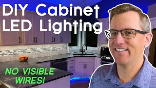 Ultimate Guide to DIY Cabinet LED lights  full install [upl. by Nwahsed]