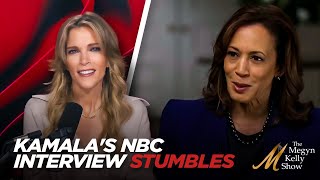 Kamala Stumbles During Bizarre and Imprecise NBC Interview with Halperin Spicer Turrentine [upl. by Ahsiyk]