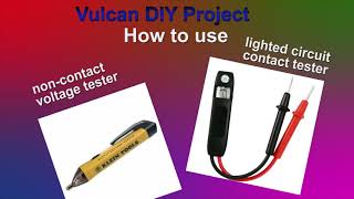 When to use a noncontact voltage tester and a lighted Circuit Tester for Electrical Circuits [upl. by Iadrahc352]