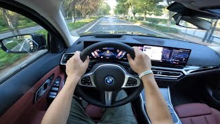 BMW i3 2024 286 HP – Visual Review amp First Driving Impressions [upl. by Iram540]