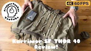 Karrimor SF THOR 40 review En grymt bra ryggsäck [upl. by Aserret517]