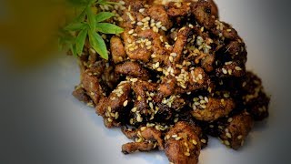 Chinese Spicy Cumin Lamb Chinese Style Cooking Recipe [upl. by Caralie287]