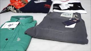 U S Polo Assn T shirt polo shirt sweatshirt and jeans unboxing [upl. by Verge299]