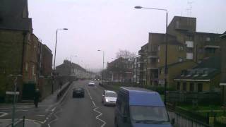 Route 422 North Greenwich  Bexleyheath Bus Garage Curtailed 20012018 [upl. by Ly]