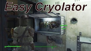 Fallout 4  Dogmeat the Master of Unlocking Easy Cryolator [upl. by Jephthah]